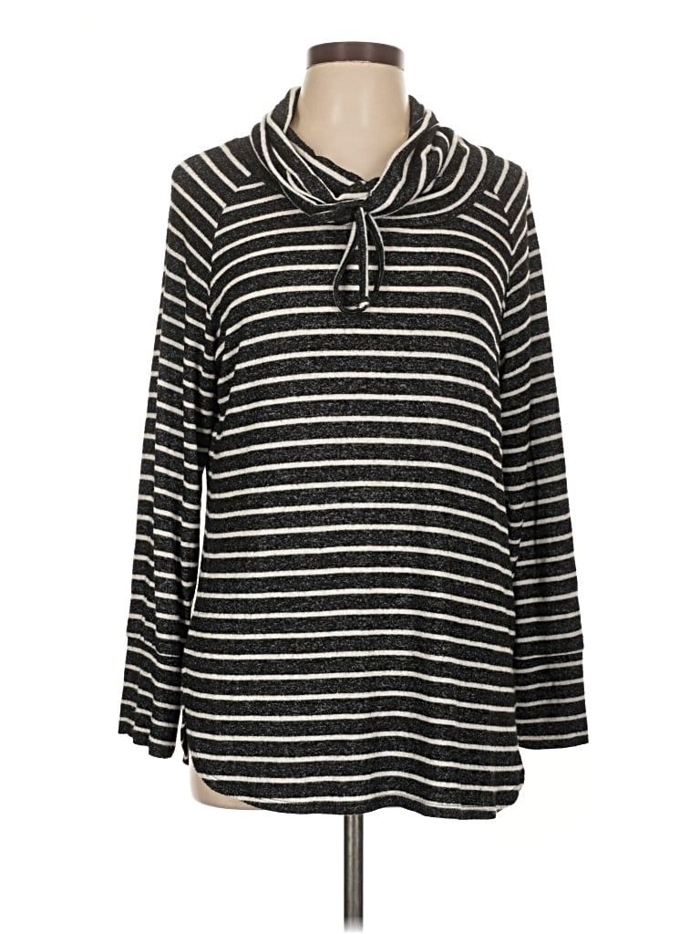 Pre-owned Mix By 41 Hawthorn Pullover Sweater In Black