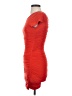 Bebe Solid Red Cocktail Dress Size XXS - photo 5