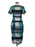 Assorted Brands Graphic Teal Casual Dress Size M - photo 2