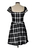 Shein Plaid Black Casual Dress Size L - photo 2