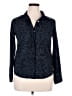 Lululemon Athletica Animal Print Blue Gray Long Sleeve Blouse Size XL - photo 1