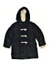 Boden 100% Polyester Black Coat Size 4 - photo 1