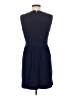 Talbots Solid Blue Casual Dress Size 8 - photo 2