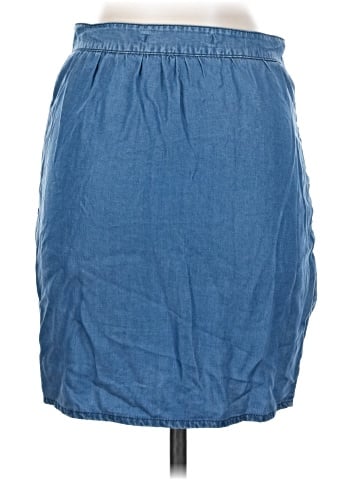 Trafaluc by Zara Denim Skirt (view 2)