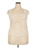Torrid Ivory Short Sleeve Top Size 2X Plus (2) - photo 1