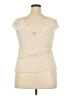 Torrid Ivory Short Sleeve Top Size 2X Plus (2) - photo 2