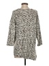 3 Sisters 100% Acrylic Gray Pullover Sweater Size S - photo 2