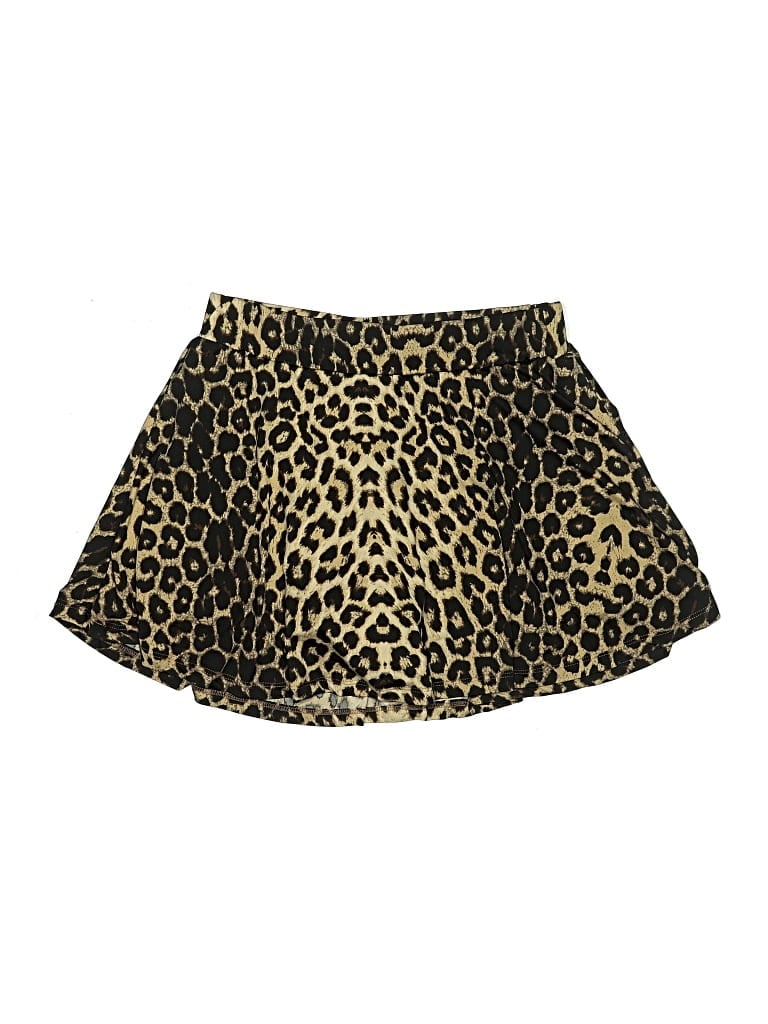 Pre-owned Unbranded Casual Skirt In Gold