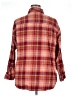 Old Navy 100% Cotton Plaid Red Long Sleeve Button-Down Shirt Size XL - photo 2