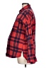Old Navy Plaid Red Long Sleeve Button-Down Shirt Size Med Maternity - photo 5