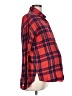 Old Navy Plaid Red Long Sleeve Button-Down Shirt Size Med Maternity - photo 4