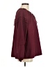 Andree by UNIT Burgundy Long Sleeve Blouse Size M - photo 4