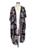 Xhilaration 100% Rayon Purple Kimono Size XS - photo 1