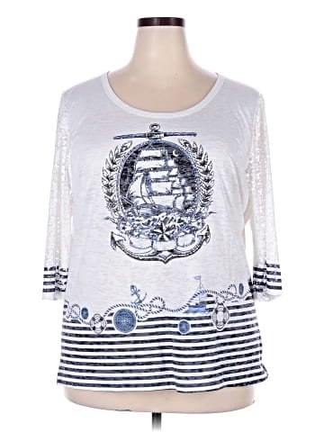 Assorted Brands 3/4 Sleeve T-Shirt (view 1)