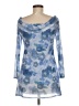 Unbranded Blue 3/4 Sleeve Blouse Size M - photo 2