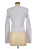 Open Edit Silver Long Sleeve Top Size L - photo 2