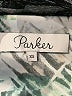 Parker 100% Polyester Chevron-herringbone Silver Cocktail Dress Size XS - photo 8