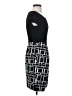Max and Cleo Graphic Black Cocktail Dress Size 4 - photo 4
