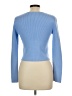 Open Edit Blue Long Sleeve Top Size L - photo 2