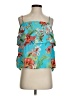 Rip Curl Teal Sleeveless Blouse Size S - photo 1