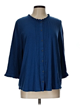 Lands' End 3/4 Sleeve Blouse