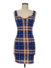 Shein Plaid Blue Casual Dress Size M - photo 1