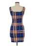 Shein Plaid Blue Casual Dress Size M - photo 2