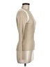 Ann Taylor LOFT Tan Long Sleeve Top Size M - photo 4