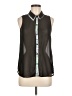 Maurices 100% Polyester Black Sleeveless Blouse Size M - photo 1
