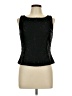 Saks Fifth Avenue 100% Silk Black Blouse Size 12 - photo 1