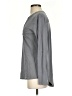 Joseph A. 100% Rayon Gray Long Sleeve Blouse Size S - photo 5