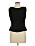 Saks Fifth Avenue 100% Silk Black Blouse Size 12 - photo 2