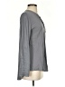 Joseph A. 100% Rayon Gray Long Sleeve Blouse Size S - photo 4