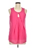 NY&C 100% Polyester Pink Sleeveless Blouse Size M - photo 1