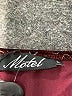 Motel Metallic Burgundy Jumpsuit Size L - photo 4