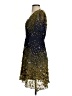 Foxiedox 100% Polyester Stars Gold Cocktail Dress Size S - photo 5
