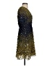 Foxiedox 100% Polyester Stars Gold Cocktail Dress Size S - photo 4