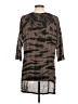 XCVI Brown 3/4 Sleeve Blouse Size M - photo 2