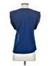 Elle Blue Short Sleeve Top Size XS - photo 2