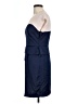 Aryn K. 100% Polyester Color Block Blue Cocktail Dress Size L - photo 5