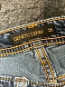Genetic Denim Chevron-herringbone Blue Jeans Size 28 waist - photo 7