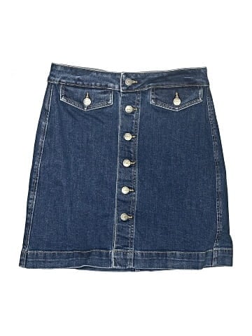 Ann Taylor LOFT Denim Skirt (view 1)