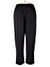 S.G. SPORT Collection Solid Black Casual Pants Size 18 - 20 - photo 2