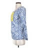 Talbots 100% Cotton Blue 3/4 Sleeve Top Size S (petite) - photo 5