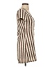 Zara Stripes Brown Casual Dress Size S - photo 4