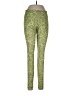 Nike Animal Print Green Active Pants Size L - photo 1