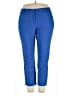 Lane Bryant Solid Blue Casual Pants Size 12 Plus (0) - photo 1