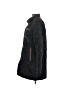 Unbranded 100% Nylon Argyle Black Coat Size S - photo 5