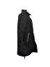 Unbranded 100% Nylon Argyle Black Coat Size S - photo 4