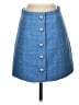 Veronica Beard Tweed Blue Denim Skirt Size 2 - photo 1